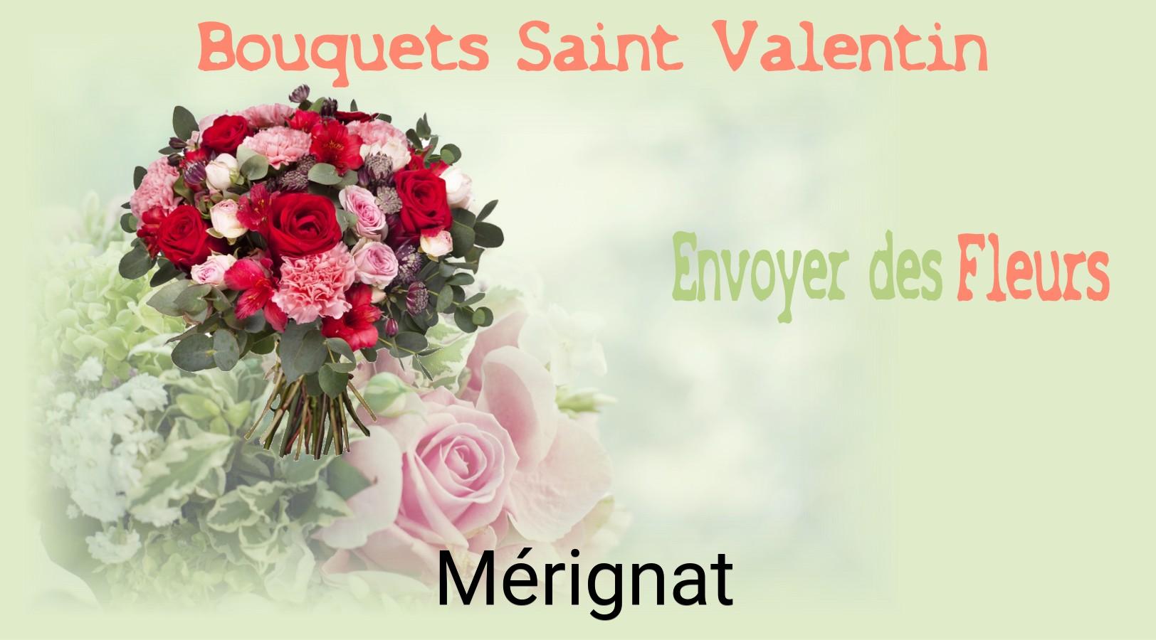 Roses de Saint-Valentin livrées à Mérignat